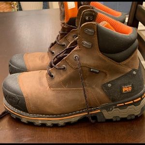 Timberland steel tow work boots size 11